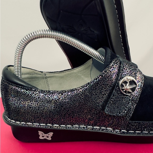 Algeria Brenna Moon Shadow Comfort Loafer Black Leather Upper US 10.5-11… - Picture 3 of 11